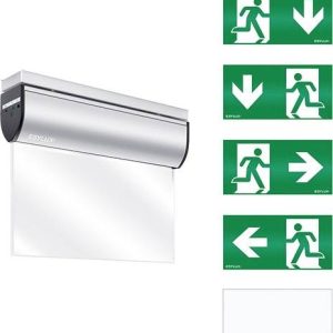 ESYLUX EN10031663 Vluchtwegverlichting Plafondmontage Naar boven, Links, Rechts, Naar beneden