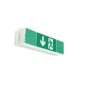Brumberg 79130004 Vluchtwegverlichting Wandmontage Naar beneden