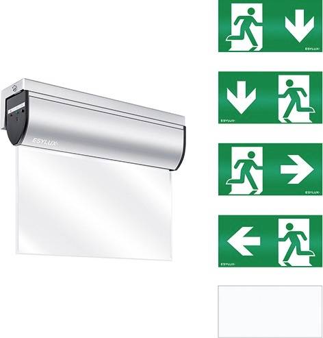 ESYLUX EN10031670 Vluchtwegverlichting Wandmontage Naar boven, Links, Rechts, Naar beneden