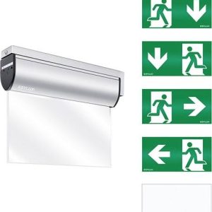 ESYLUX EN10031687 Vluchtwegverlichting Wanduitbouwmontage Naar boven, Links, Rechts, Naar beneden