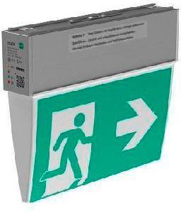 Brumberg 79231264 Vluchtwegverlichting Wandmontage, Plafondmontage Rechts