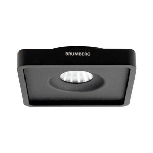 Brumberg 12227183 12227183 LED-in- en opbouwspot LED LED vast ingebouwd 11.4 W Zwart
