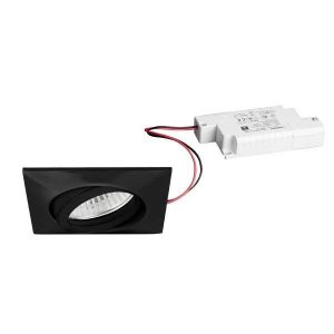 Brumberg 39142083 39142083 LED-in- en opbouwspot LED 6 W Zwart Brumberg 39142083 39142083 LED-in- en opbouwspot LED 6 W Zwart