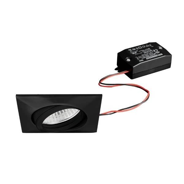 Brumberg 38142083 38142083 LED-in- en opbouwspot LED 6 W Zwart