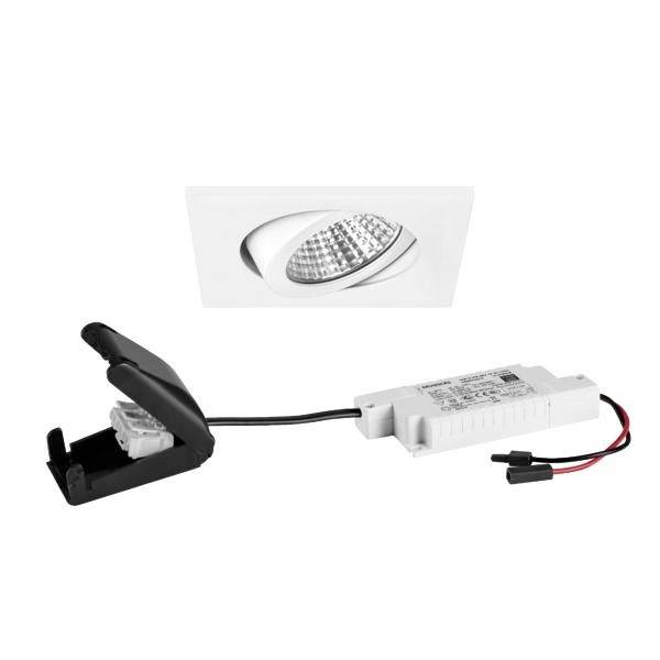 Brumberg 39465173 39465173 LED-in- en opbouwspot LED 6 W Wit