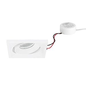 Brumberg 40399173 40399173 LED-in- en opbouwspot LED 7 W Wit Brumberg 40399173 40399173 LED-in- en opbouwspot LED 7 W Wit