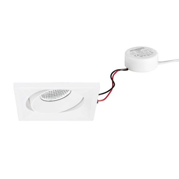 Brumberg 40399173 40399173 LED-in- en opbouwspot LED 7 W Wit