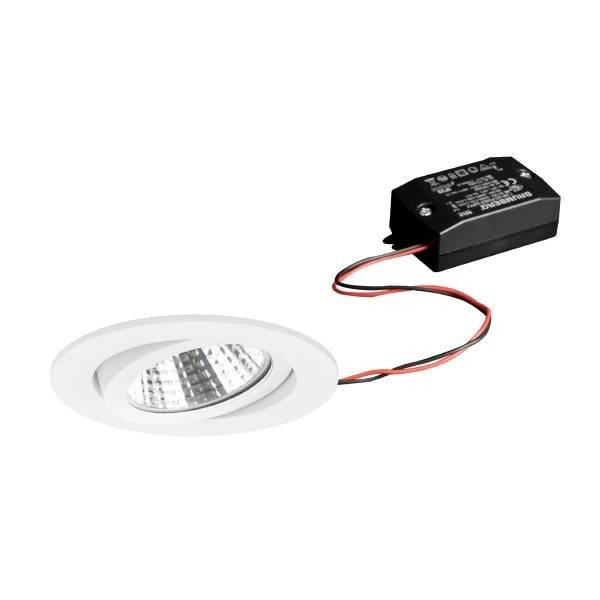 Brumberg 38363173 38363173 LED-in- en opbouwspot LED 6 W Wit