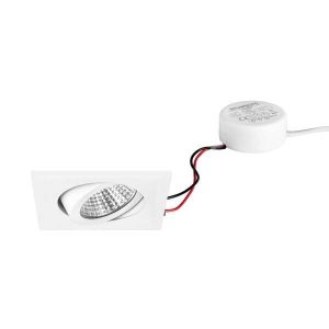 Brumberg 40365173 40365173 LED-in- en opbouwspot LED 6 W Wit Brumberg 40365173 40365173 LED-in- en opbouwspot LED 6 W Wit
