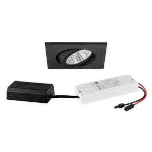 Brumberg 41465183 41465183 LED-in- en opbouwspot LED 6 W Zwart Brumberg 41465183 41465183 LED-in- en opbouwspot LED 6 W Zwart