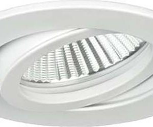 Brumberg 12373073 12373073 LED-in- en opbouwspot LED LED vast ingebouwd 3 W Wit