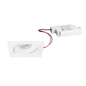 Brumberg 39399173 39399173 LED-in- en opbouwspot LED 7 W Wit Brumberg 39399173 39399173 LED-in- en opbouwspot LED 7 W Wit