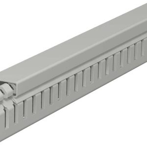 OBO Bettermann 6178305 Kabelgoot Bovenstuk (l x b x h) 2000 x 25 x 37.5 mm 16 stuk(s) Grijs