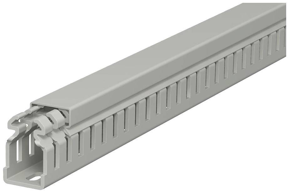 OBO Bettermann 6178305 Kabelgoot Bovenstuk (l x b x h) 2000 x 25 x 37.5 mm 16 stuk(s) Grijs