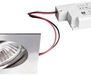 Brumberg 39148223 39148223 LED-in- en opbouwspot LED 6 W Zilver Brumberg 39148223 39148223 LED-in- en opbouwspot LED 6 W Zilver