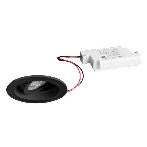 Brumberg 39063083 39063083 LED-in- en opbouwspot LED 6 W Zwart