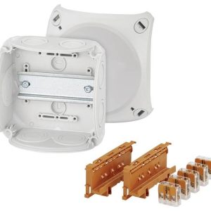 Hensel 62000419 Aftakdoos Met schroefklemmen, Halogeenvrij (l x b) 130 mm x 130 mm 1 stuk(s) Hensel 62000419 Aftakdoos Met schroefklemmen, Halogeenvrij (l x b) 130 mm x 130 mm 1 stuk(s)
