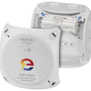 Hensel 62000279 Aftakdoos Met schroefklemmen, Halogeenvrij (l x b) 93 mm x 93 mm 1 stuk(s)