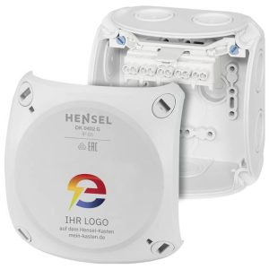 Hensel 62000281 Aftakdoos Met schroefklemmen, Halogeenvrij (l x b) 104 mm x 104 mm 1 stuk(s)