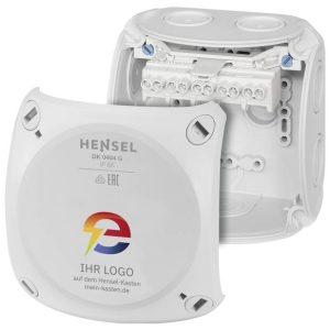 Hensel 62000282 Aftakdoos Met schroefklemmen, Halogeenvrij (l x b) 104 mm x 104 mm 1 stuk(s)