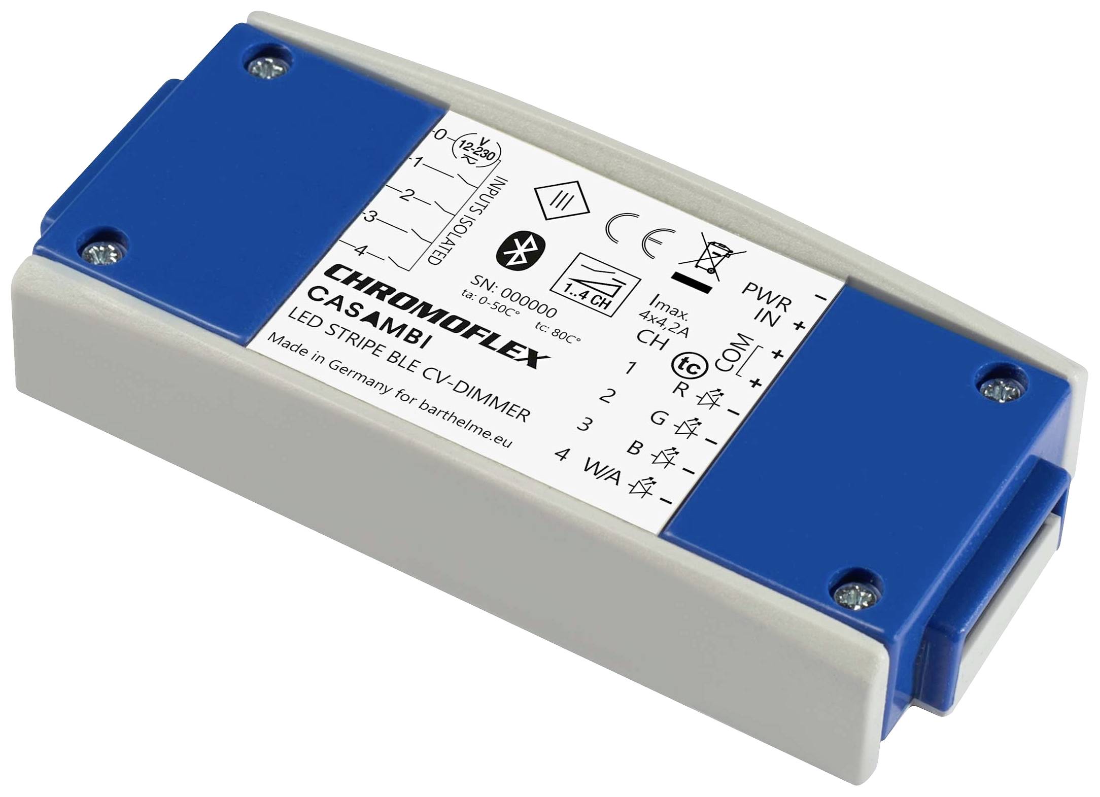 Barthelme Regelapparaat Chromoflex Casambi