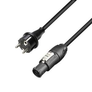 Adam Hall 8101TCON0150 Apparaat (koud) Aansluitkabel Zwart 1.5 m Adam Hall 8101TCON0150 Apparaat (koud) Aansluitkabel Zwart 1.5 m