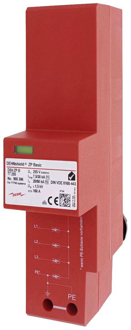 DEHN 900396 DSH ZP B TT 255 Combi-afleider 1 stuk(s)