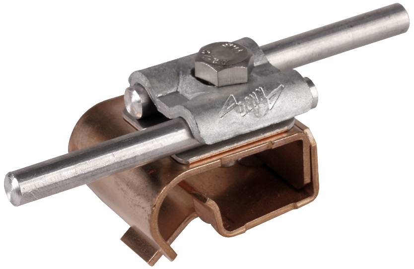 DEHN ZMDRK DUL 8.10 W16.22 CU STTZN Twee-metalen regengootklem 1 stuk(s)