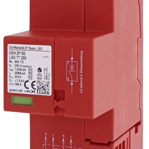 DEHN 909731 DSH ZP B2 LSG TT 255 Overspanningsveilige afleider 1 stuk(s) DEHN 909731 DSH ZP B2 LSG TT 255 Overspanningsveilige afleider 1 stuk(s)