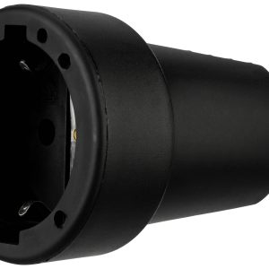 REV 0512151777 Koppeling met randaarde Rubber 250 V Zwart IP20 REV 0512151777 Koppeling met randaarde Rubber 250 V Zwart IP20