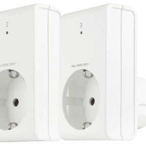 REV Funkschalt-Set Standard 3+1 ws 00834514 Draadloze schakelaarset 4-delig Binnen 1000 W