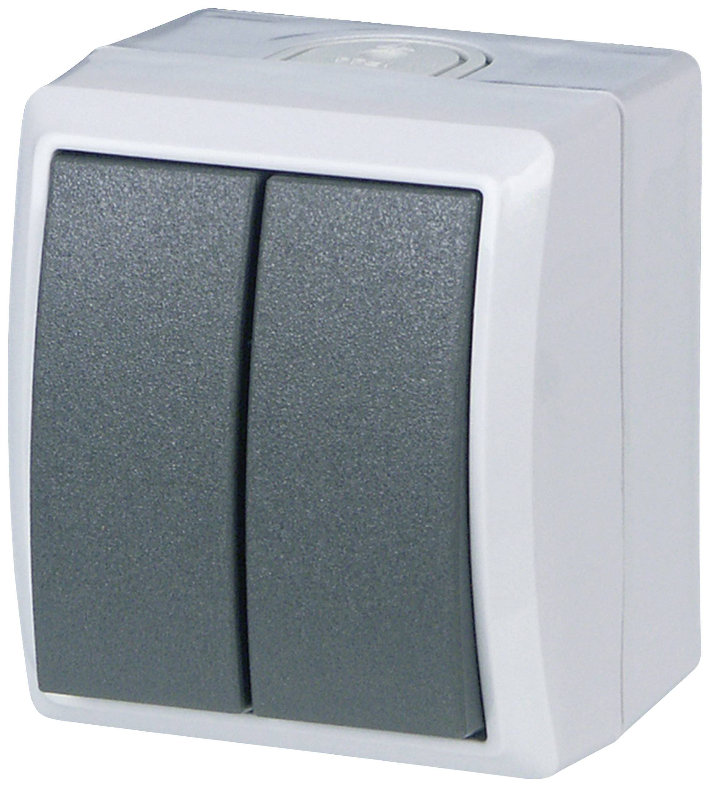 REV 0511571777 Serieschakelaar Compleet AquaForm Lichtgrijs 1 stuk(s)