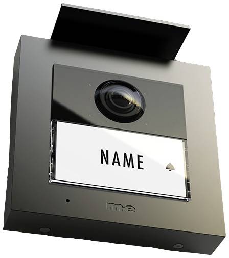 m-e modern-electronics VS-21 A Vistasmart Buitenunit voor Video-deurintercom LAN, WiFi Antraciet