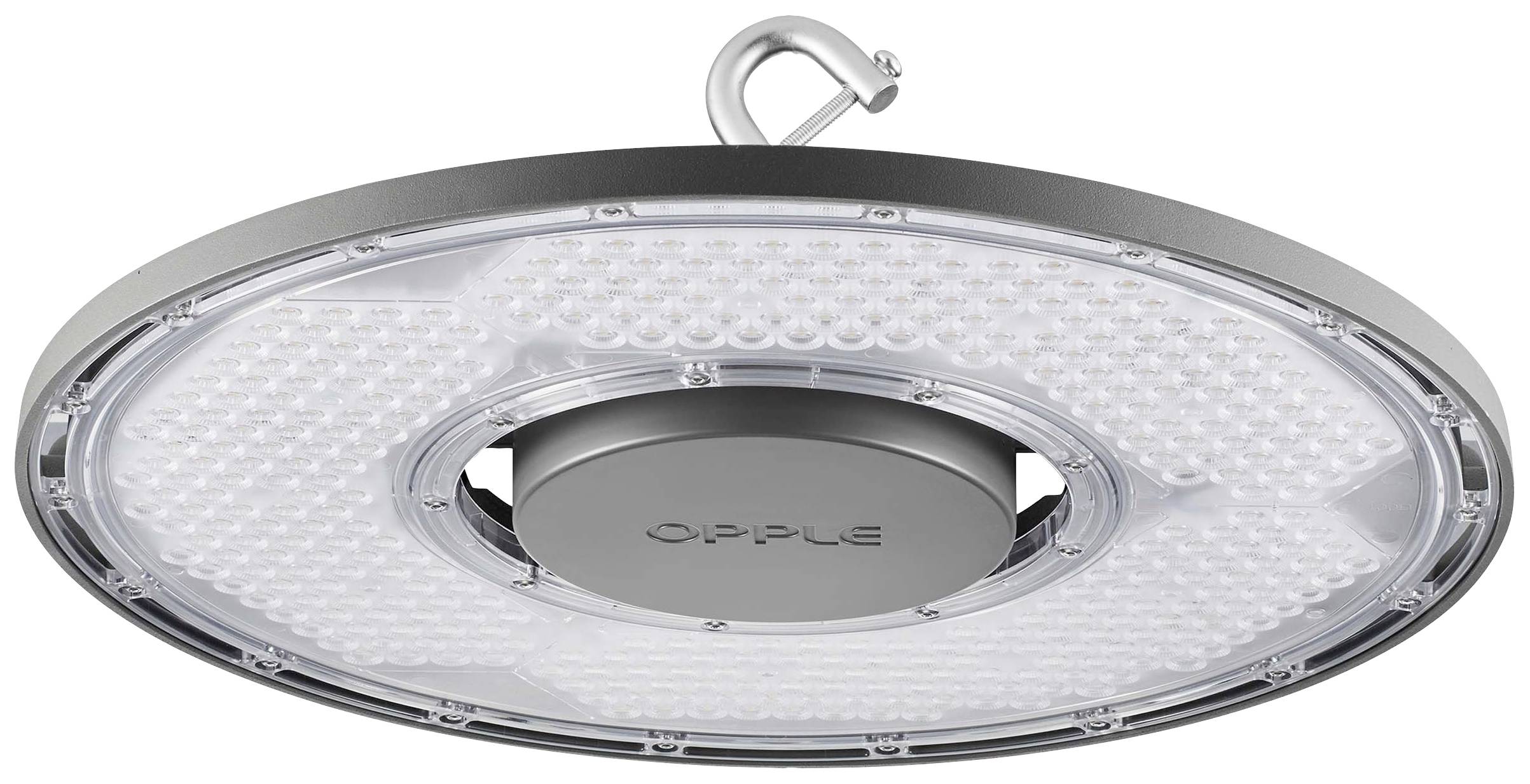 Opple LEDHig LED-armatuur Energielabel: C (A - G) Grijs 80 W 11600 lm 80 ° 230 V (l x b x h) 341 x 341 x 74 mm 1 stuk(s)