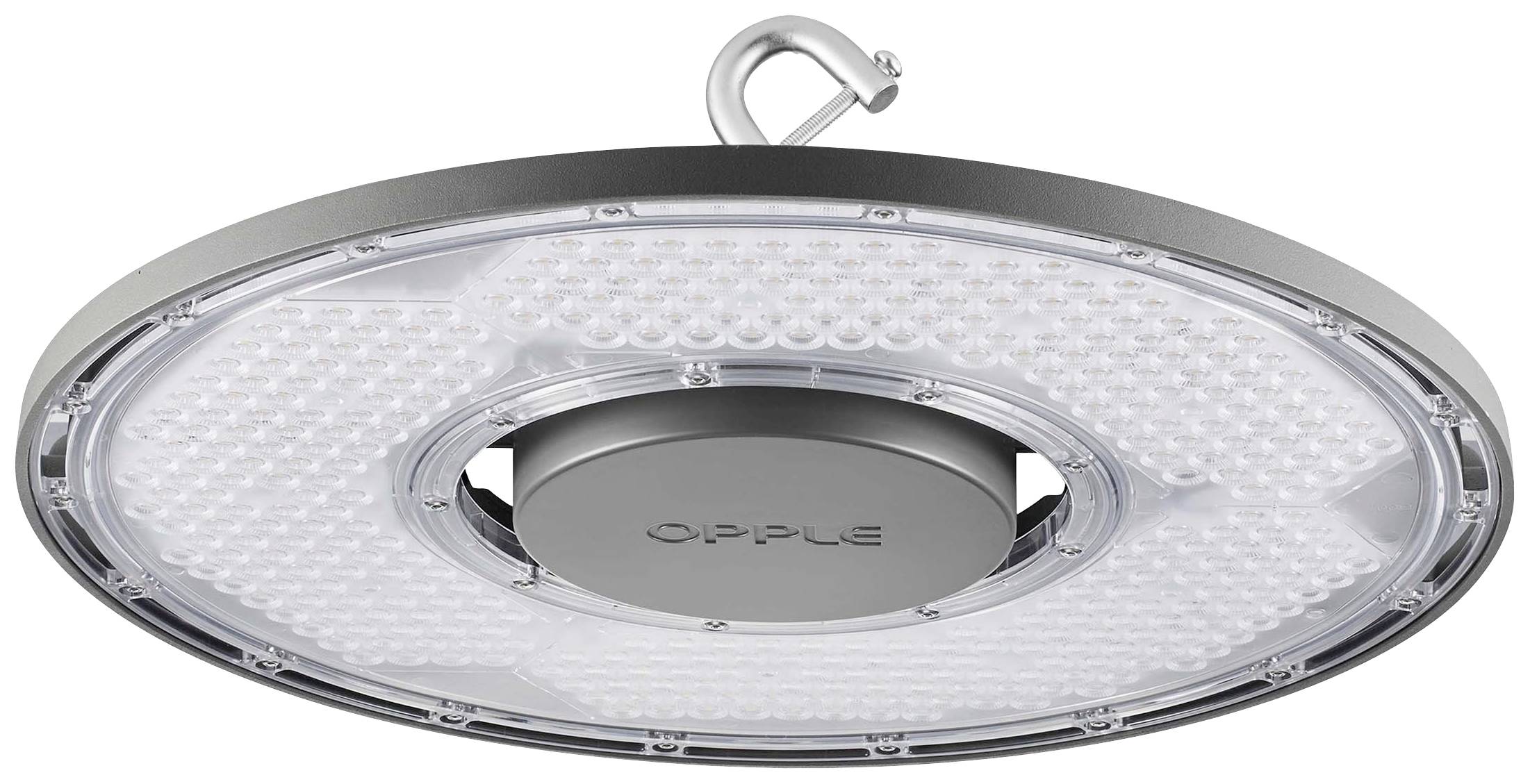 Opple LEDHigh LED-armatuur Energielabel: D (A - G) Grijs 155 W 22000 lm 80 ° 230 V (l x b x h) 408 x 408 x 82 mm 1 stuk(