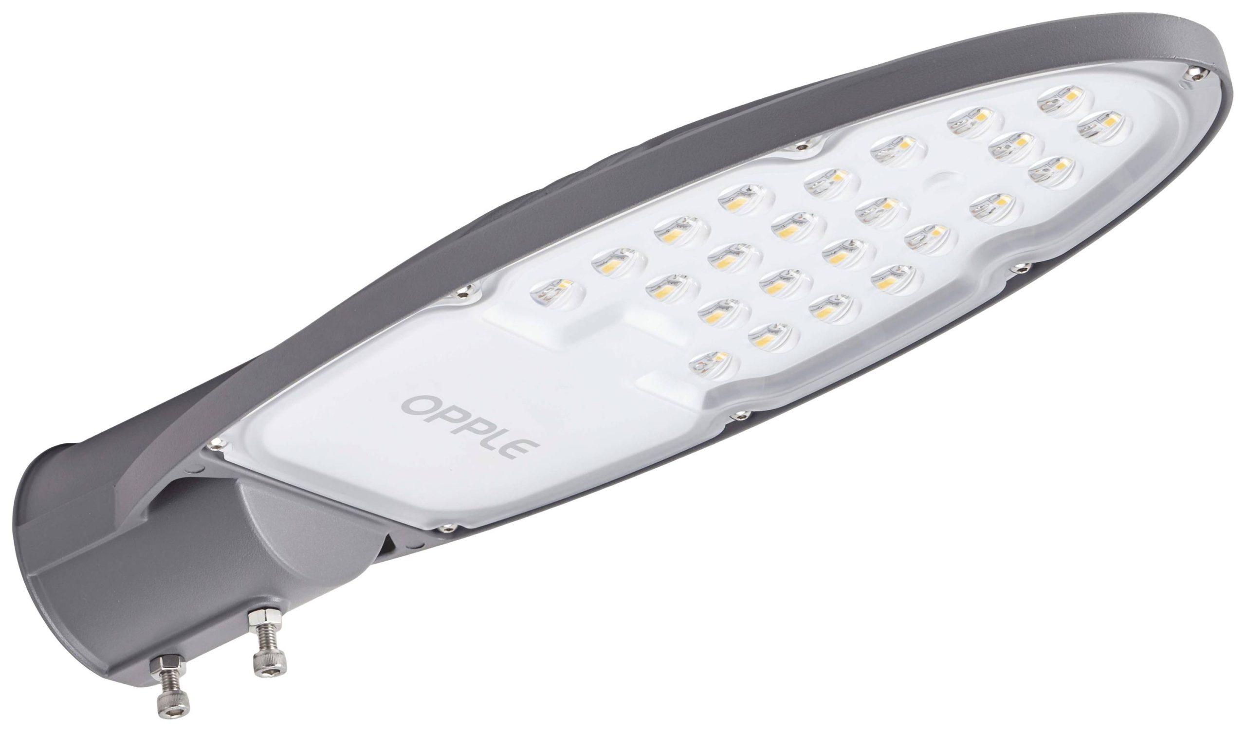 Opple LEDStre 705000021000 LED-straatlantaarn Energielabel: F (A - G) LED LED vast ingebouwd 20 W Grijs