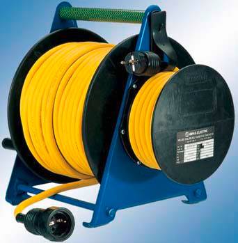 Gifas Electric 125084 Kabelhaspel 45 m CEE-stekker 16 A 5-polig