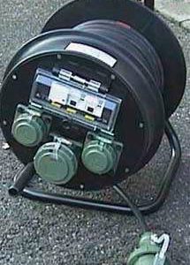 Gifas Electric 255370 Kabelafroller CEE-stekker 16 A 5-polig