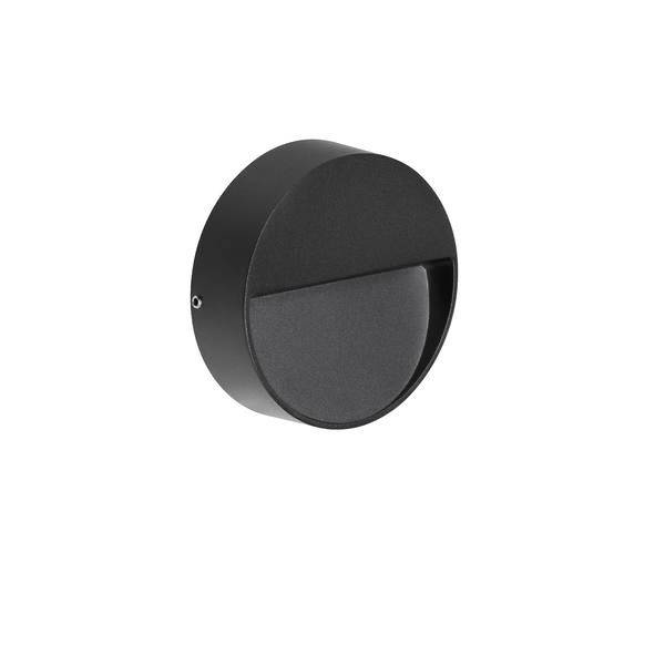 Brumberg 10170183 10170183 LED-wandlamp LED vast ingebouwd 4 W LED Zwart