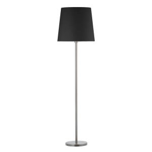 Brumberg 58160520 58160520 Staande lamp E27 100 W Nikkel, Zwart