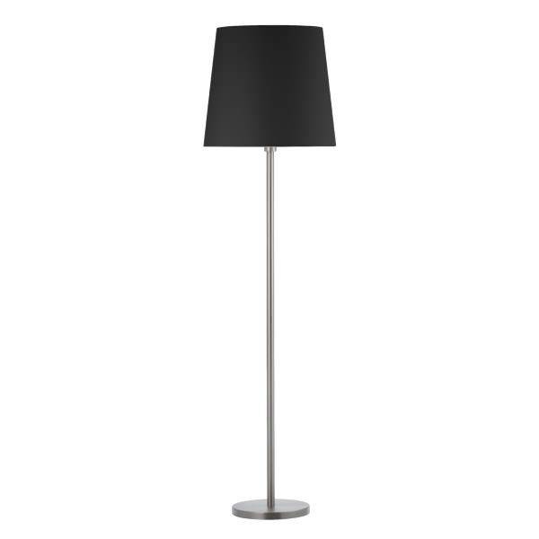 Brumberg 58160520 58160520 Staande lamp E27 100 W Nikkel, Zwart