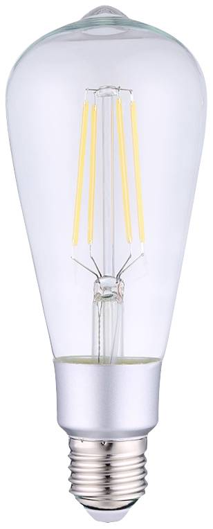 Shelly Shelly Vintage E27 ST64 LED-lamp Energielabel: E (A - G) WiFi