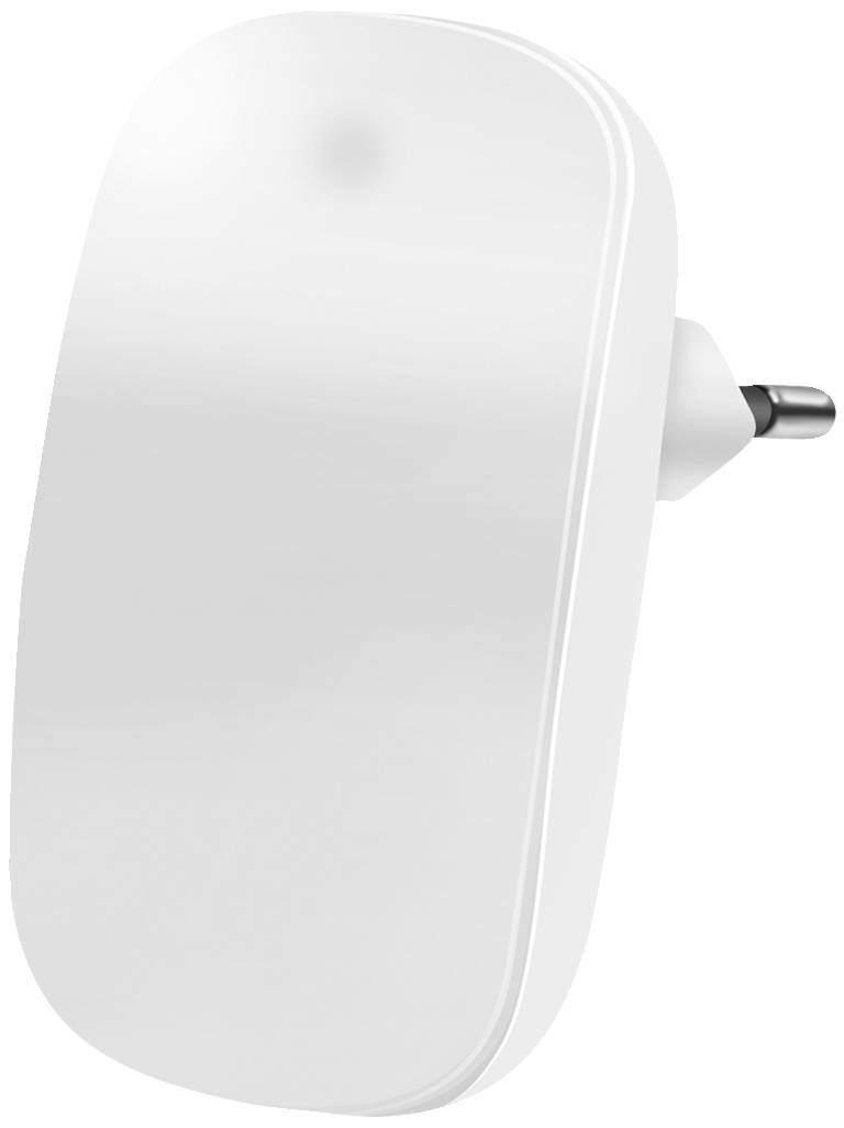 LogiLink LED014 LED014 LED-nachtlamp met schemerschakelaar Ovaal LED Warmwit Wit