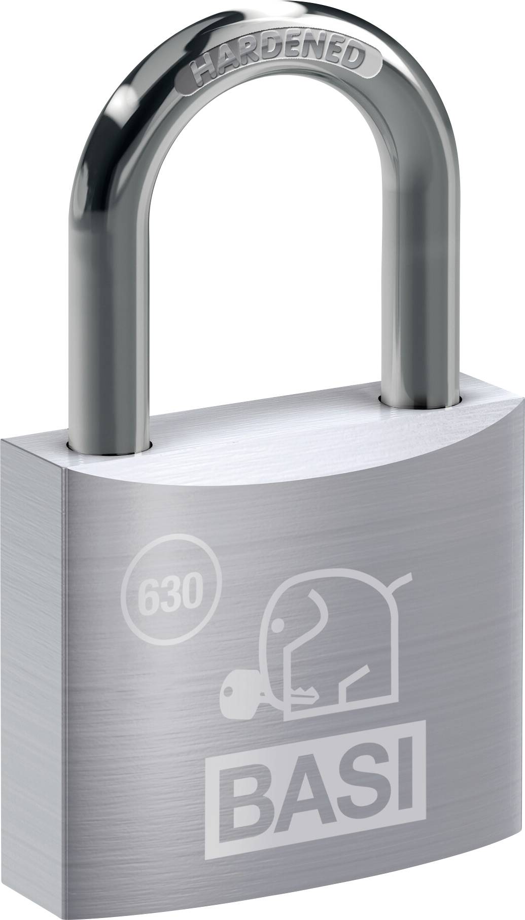 Basi 6300-2500 Hangslot 25 mm Verschillend sluitend Sleutelslot