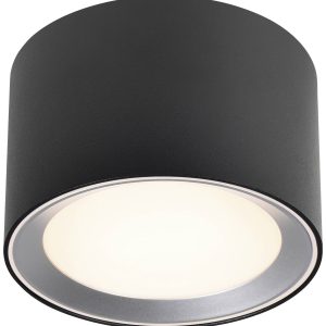 Nordlux 2110840103 Landon Smart LED-plafondlamp LED LED Zwart Nordlux 2110840103 Landon Smart LED-plafondlamp LED LED Zwart