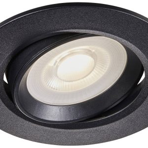 Nordlux 84960003 Roar LED-inbouwlamp LED LED 7 W Zwart Nordlux 84960003 Roar LED-inbouwlamp LED LED 7 W Zwart