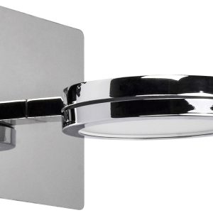 LightMe Aqua LM85636 LED-wandlamp GX53 6 W LED Chroom LightMe Aqua LM85636 LED-wandlamp GX53 6 W LED Chroom