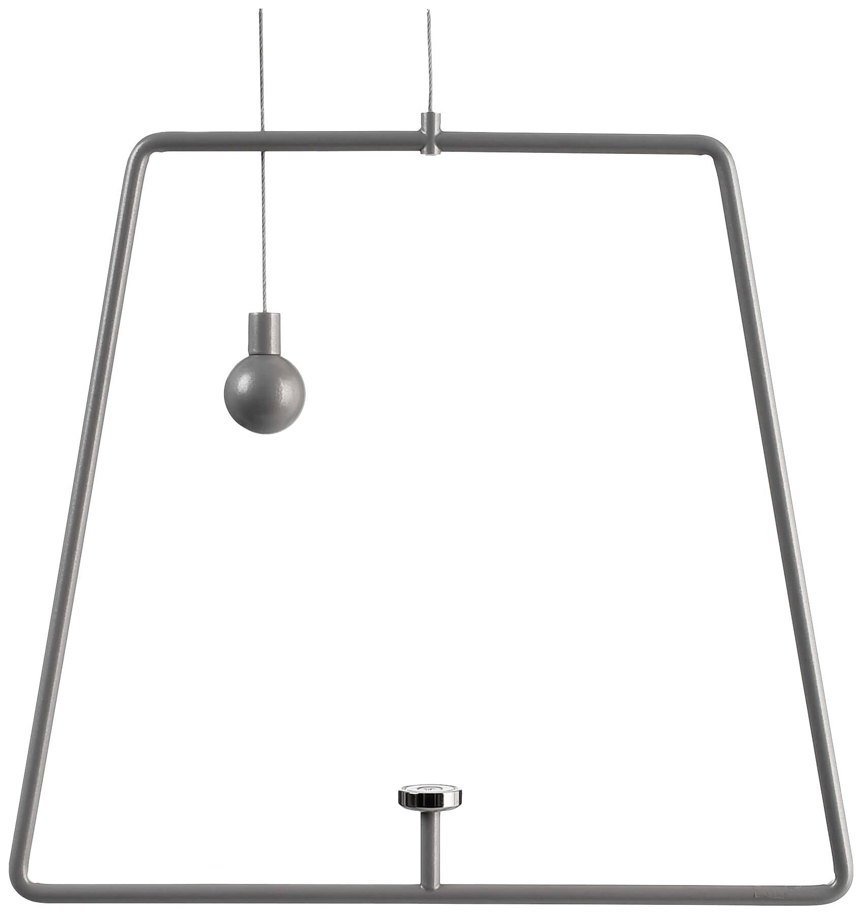 Deko Light 930627 Miriam Pendel Grijs
