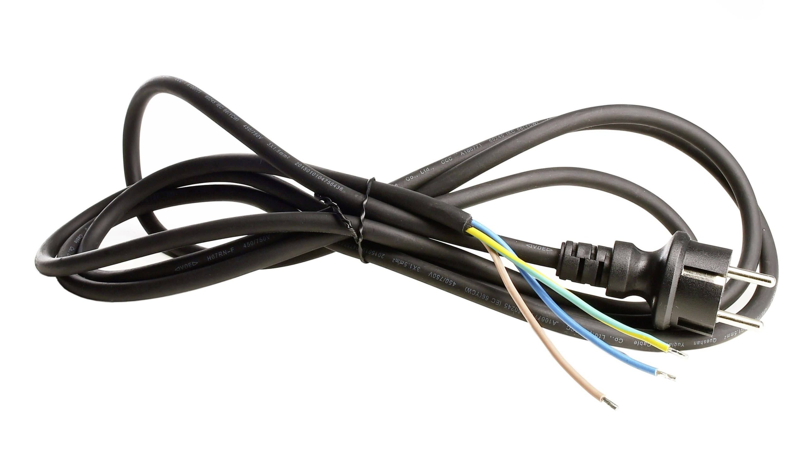 Deko Light 930587 Aansluitkabel Zwart
