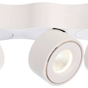 Deko Light Uni Triple Plafondopbouwarmatuur LED vast ingebouwd 30 W Energielabel: G (A – G) Warmwit Wit (mat) Deko Light Uni Triple Plafondopbouwarmatuur LED vast ingebouwd 30 W Energielabel: G (A – G) Warmwit Wit (mat)